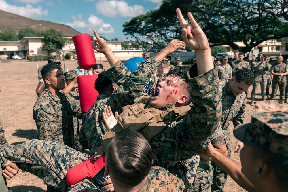 Tougher Than a Turkey: HQBN MCBH Hosts 1st Annual Turkey Bowl Competition