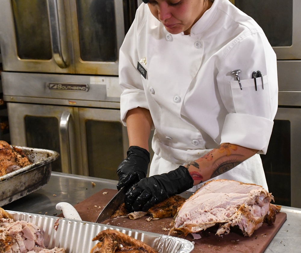 Fort Carson Culinary Specialist prepares for Holiday Meals