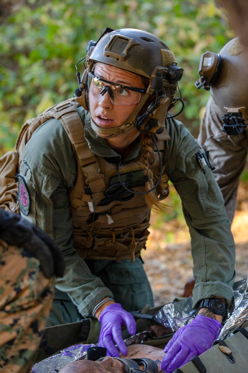 Division Marines participate in EOTG TRAP course