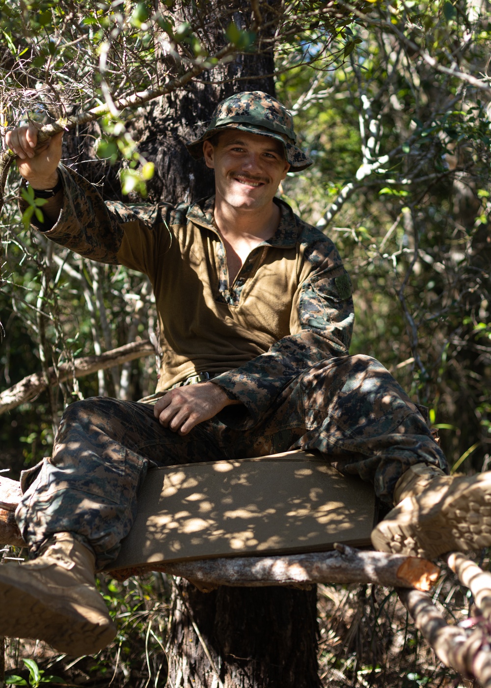 KAMANDAG 7| Philippine Marines and 3d LCT Jungle Shelter Training