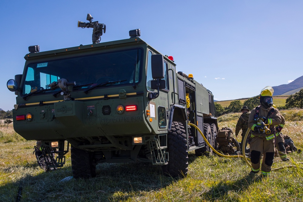 Resolute Dragon 23 FTX | 1st MAW, JGSDF Conduct MEDEVAC and Refueling Drills at Jumonjibaru