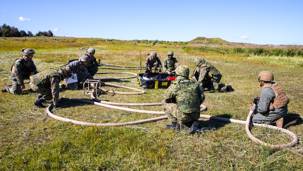 Resolute Dragon 23 FTX | 1st MAW, JGSDF Conduct MEDEVAC and Refueling Drills at Jumonjibaru