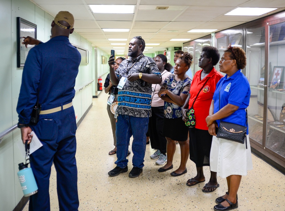 Pacific Partnership 2024-1: Ministry of Health Tour