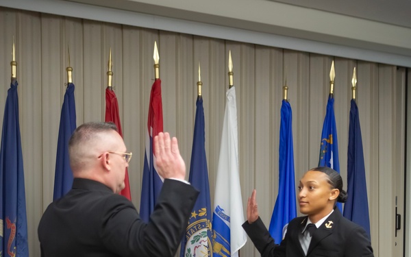 Navy Chief Counselor makes re-enlisting a family affair