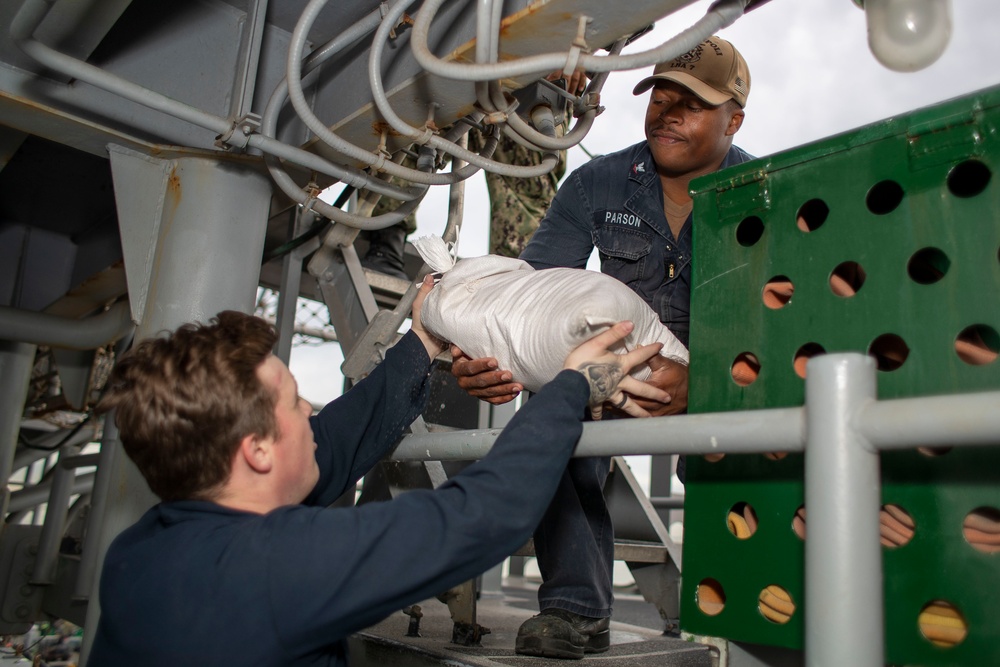 Maintenance Aboard USS Tripoli