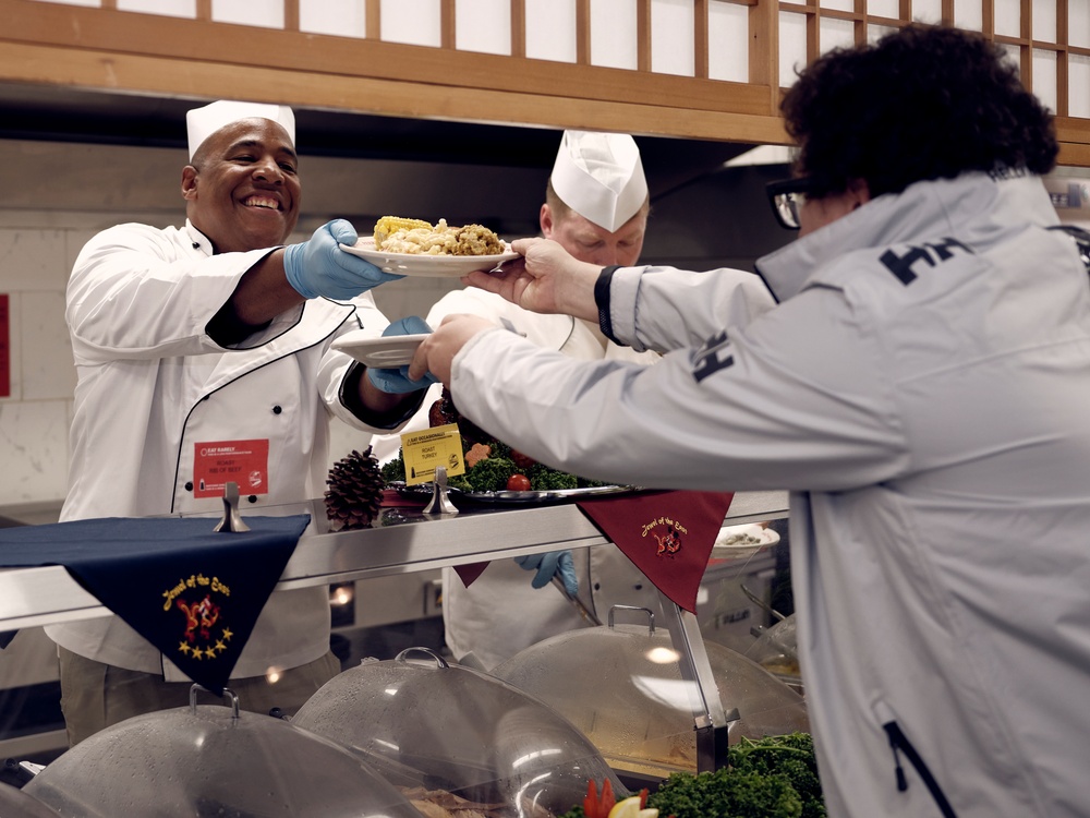 Thanksgiving at Commodore Matthew C. Perry General Mess