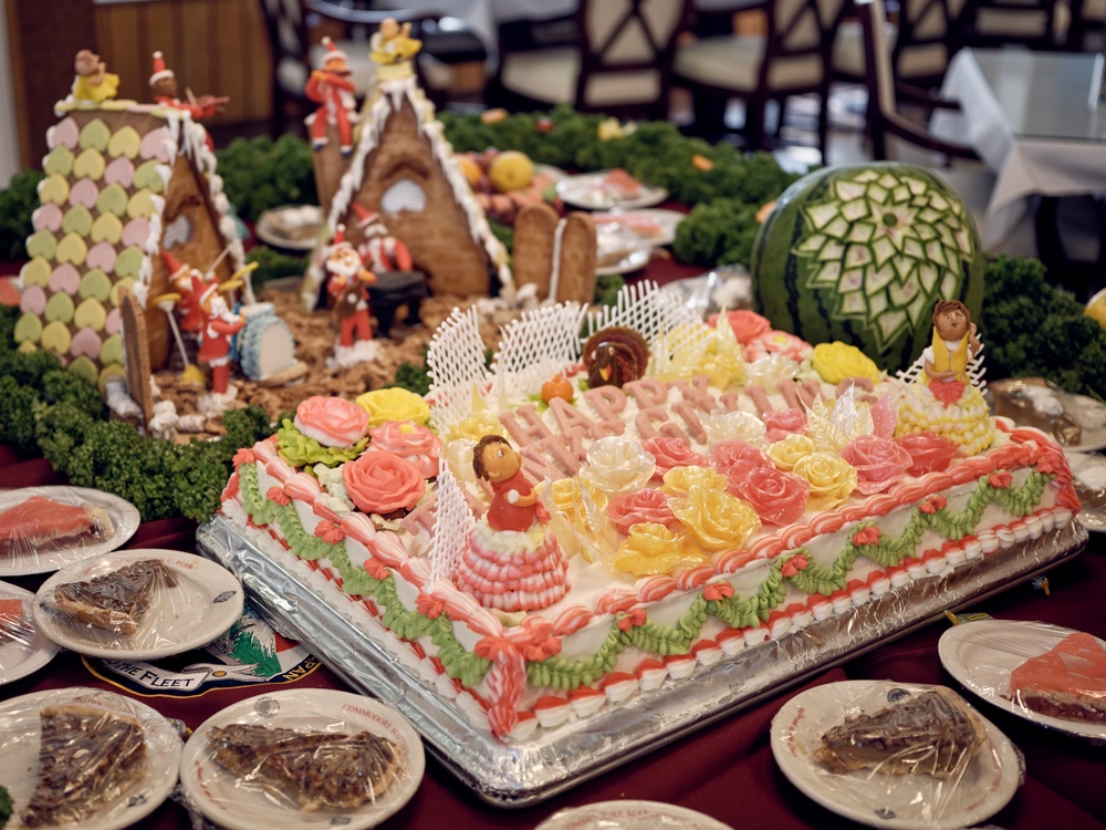 Thanksgiving at Commodore Matthew C. Perry General Mess