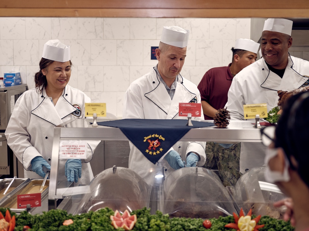 Thanksgiving at Commodore Matthew C. Perry General Mess