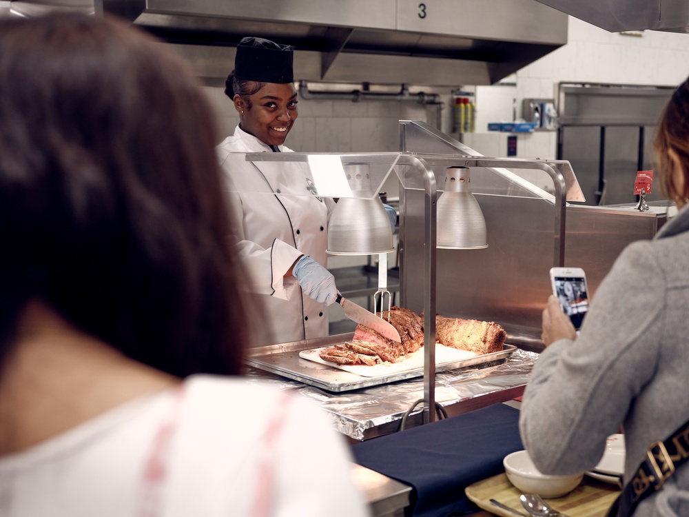 Thanksgiving at Commodore Matthew C. Perry General Mess