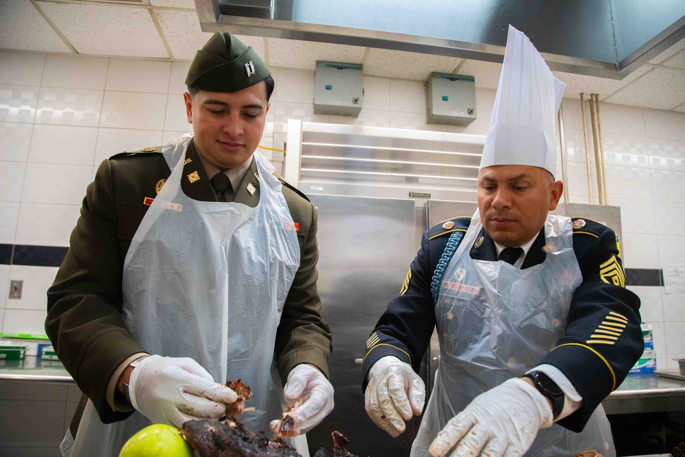 Camp Casey Celebrates Thanksgiving for Service Members