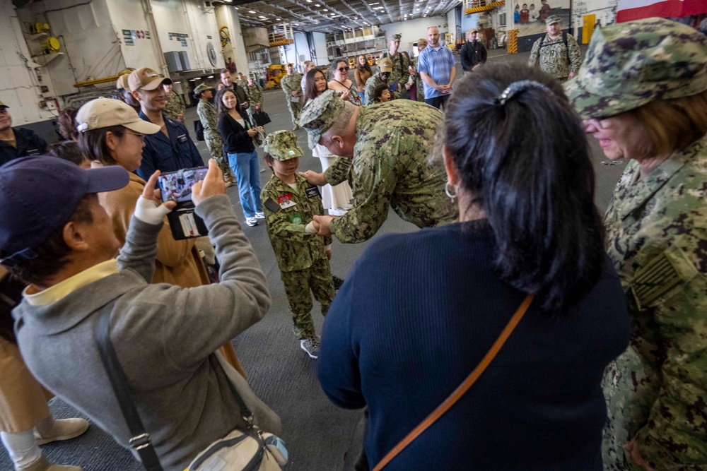 CNO and MCPON visit Japan