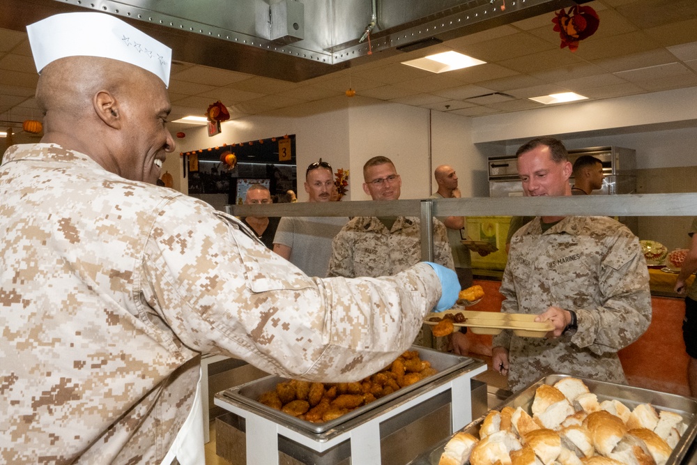 Camp Lemonnier Celebrates Thanksgiving with Food and Fun