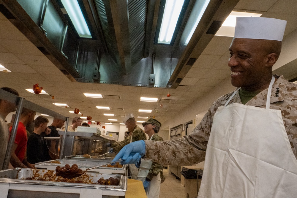 Camp Lemonnier Celebrates Thanksgiving with Food and Fun