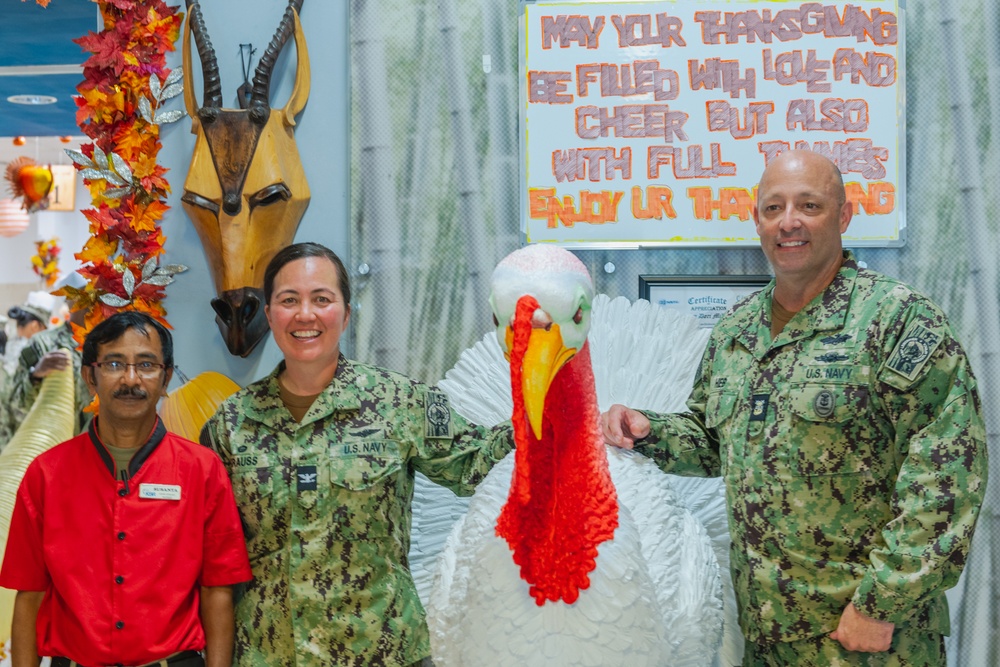 Camp Lemonnier Celebrates Thanksgiving with Food and Fun