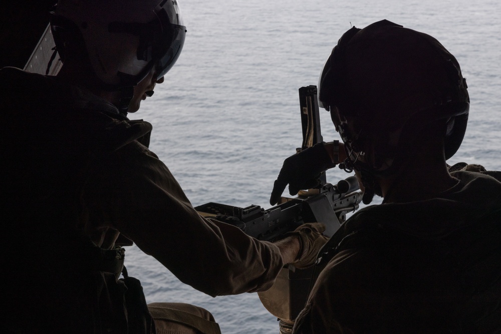 Marine Medium Tiltrotor Squadron 261 conduct training overseas