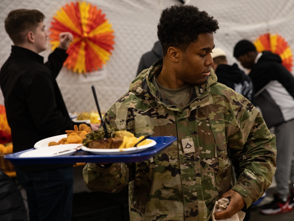 Task Force Marne Soldiers celebrate Thanksgiving