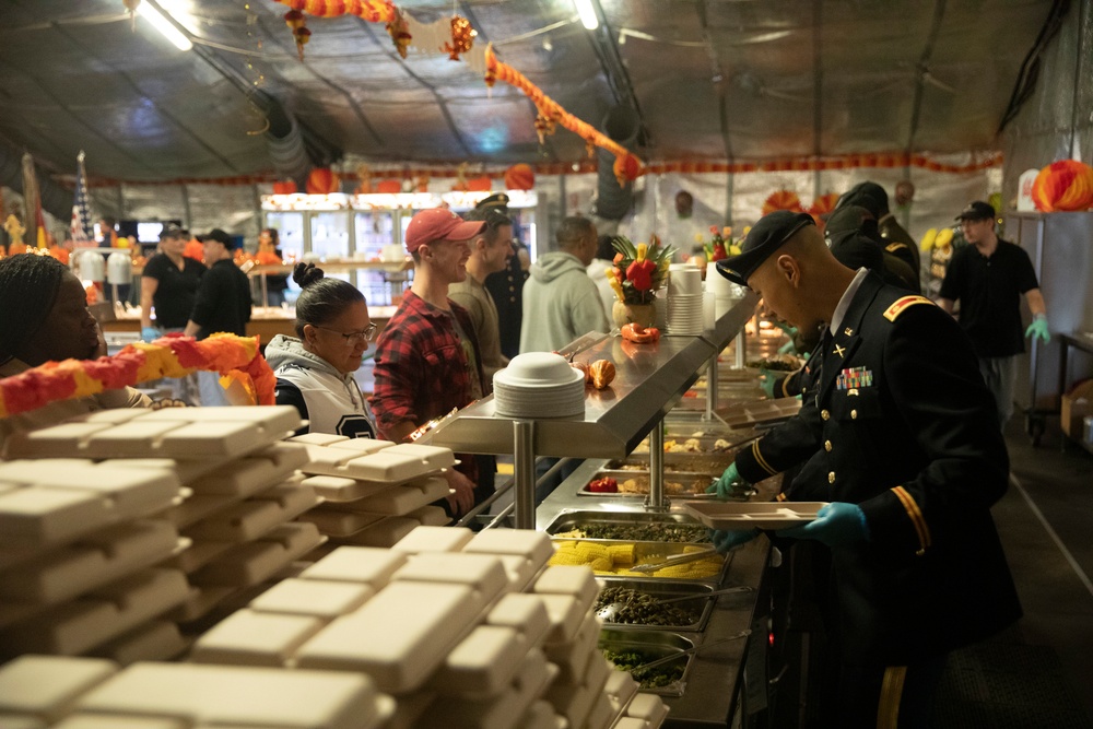 Iron Soldiers Celebrate Thanksgiving