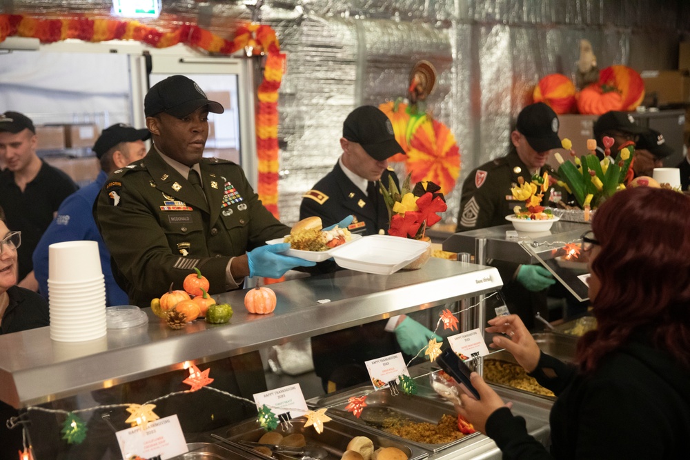 Iron Soliders celebrate Thanksgiving