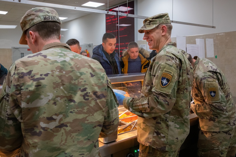 2-69 “Panther” Battalion serves up Thanksgiving to U.S., NATO troops