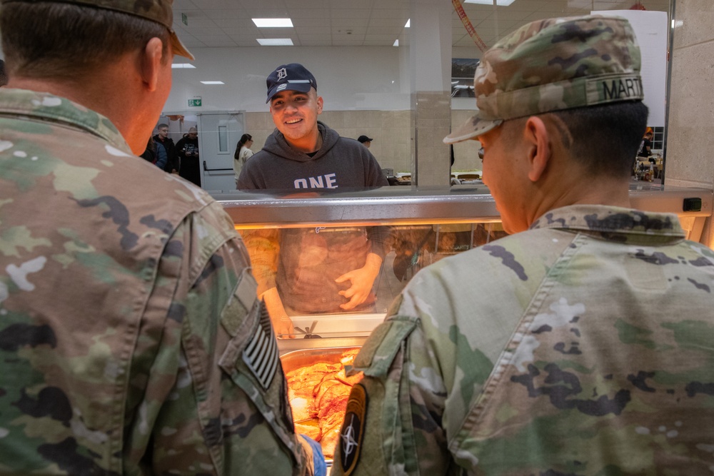 2-69 “Panther” Battalion serves up Thanksgiving to U.S., NATO troops