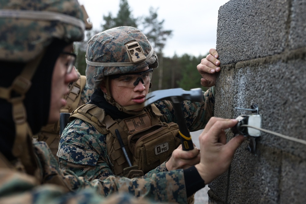 Combat Logistics Battalion 6 and Finnish Nylands Brigade Conduct Urban Demolition Ranges