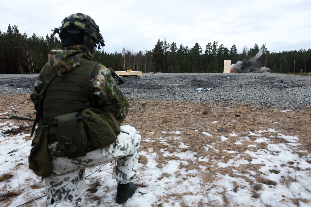 Combat Logistics Battalion 6 and Finnish Nylands Brigade Conduct Urban Demolition Ranges