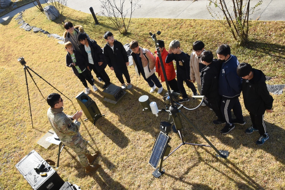 STEM meteorology tours continue at USAG Humphreys