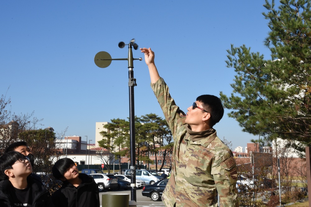 STEM meteorology tours continue at USAG Humphreys