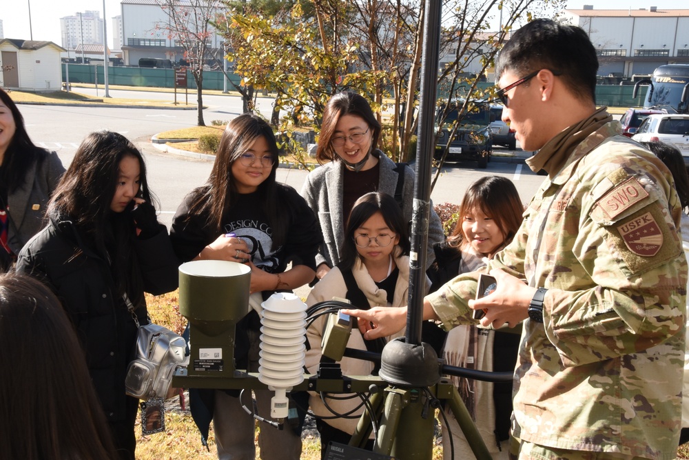 STEM meteorology tours continue at USAG Humphreys