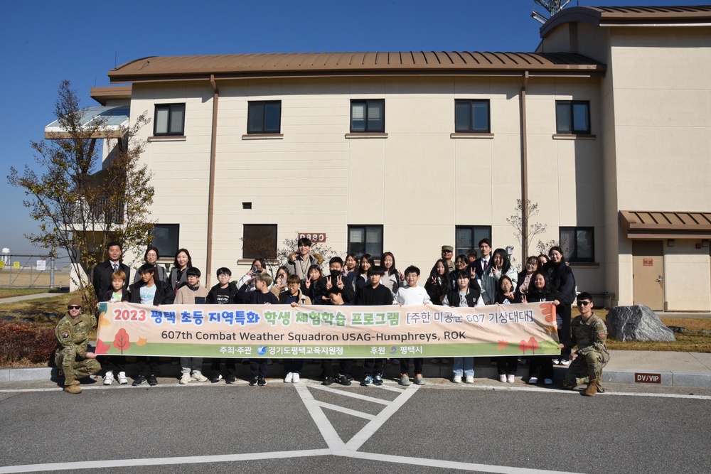 STEM meteorology tours continue at USAG Humphreys