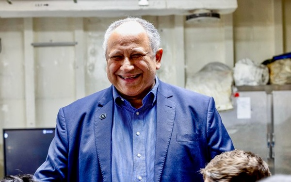 SECNAV and Betty Del Toro Give Thanks to Sailors and Their Families on Thanksgiving