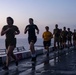 Luck of the Draw: Marines and Sailors conduct physical training during Corporal’s Course