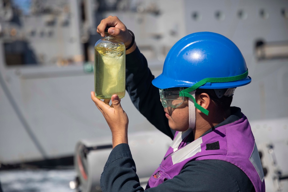 USS William P. Lawrence Replenishment-at-Sea