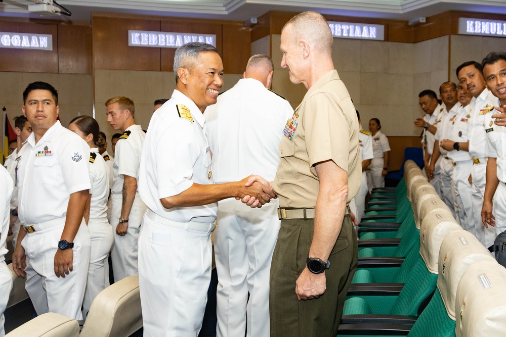 Marines Attend Maritime Training Activity Malaysia Opening Ceremony