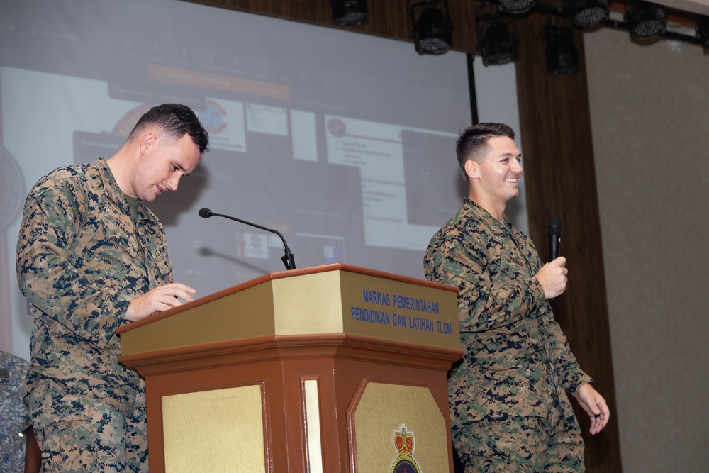 Marines participate in MTA Malaysia subject matter expert exchange.