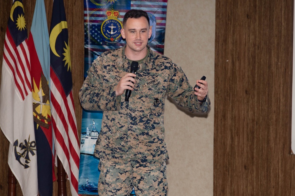Marines participate in MTA Malaysia subject matter expert exchange.