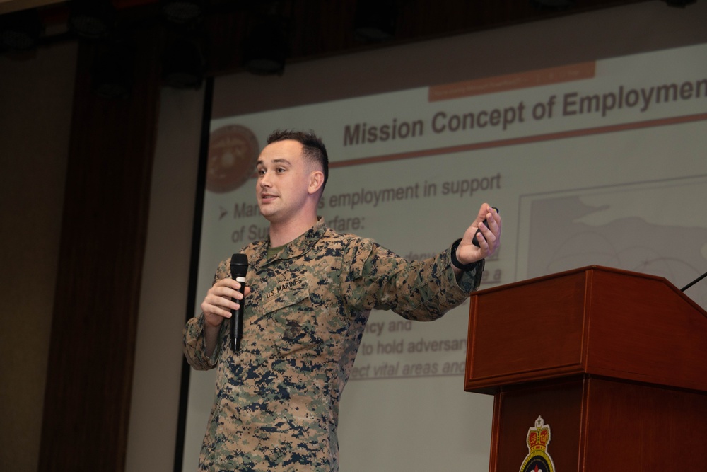 Marines participate in MTA Malaysia subject matter expert exchange.