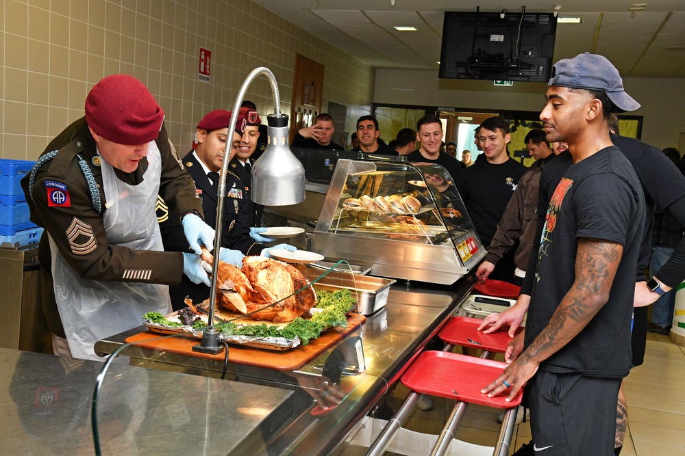 Thanksgiving 2023 at Caserma Del Din, Vicenza, Italy.