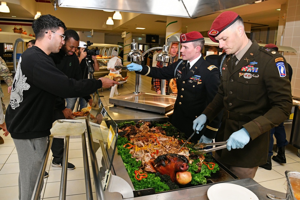 Thanksgiving 2023 at Caserma Del Din, Vicenza, Italy.