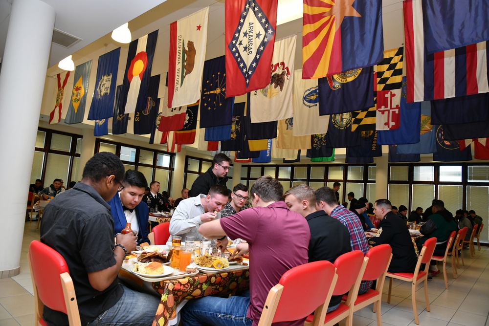 Thanksgiving 2023 at Caserma Del Din, Vicenza, Italy.