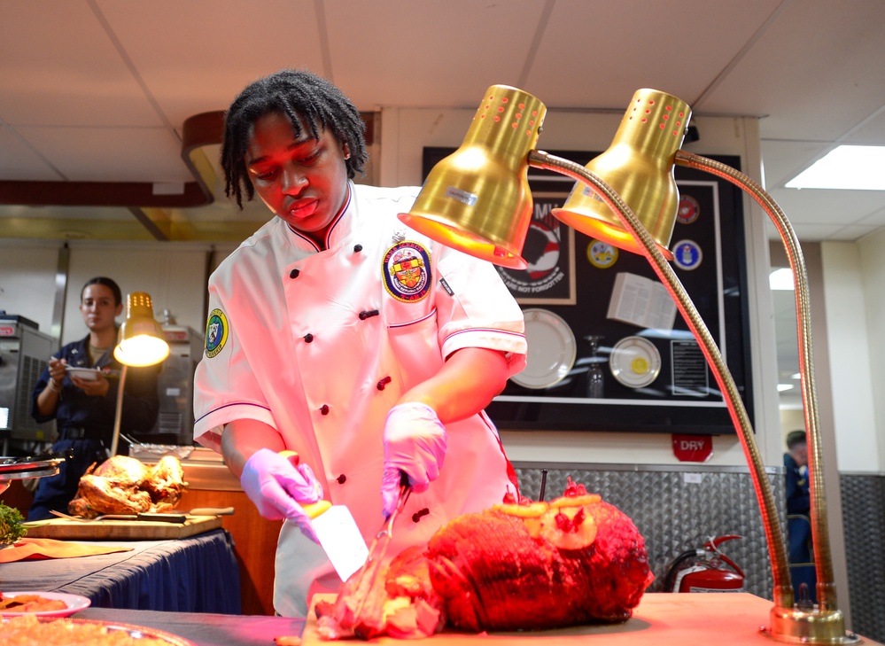 Pacific Partnership 2024-1: USNS Mercy Thanksgiving Dinner