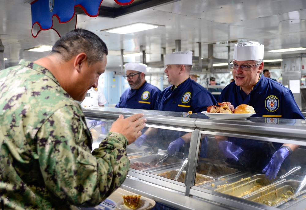 Pacific Partnership 2024-1: USNS Mercy Thanksgiving Dinner