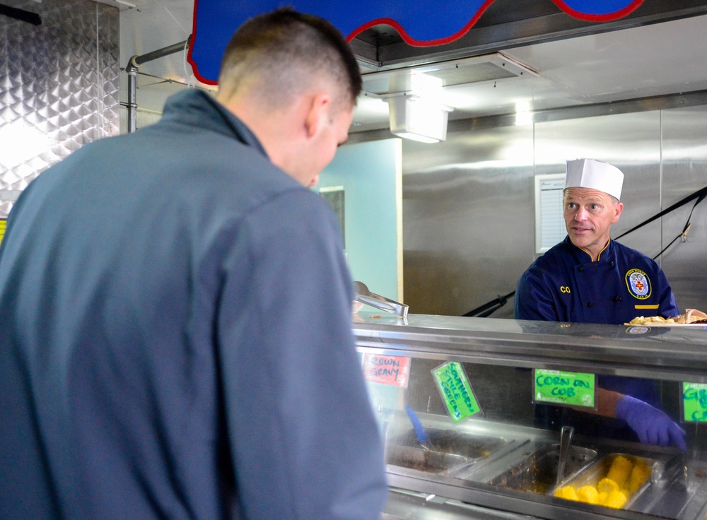 Pacific Partnership 2024-1: USNS Mercy Thanksgiving Dinner