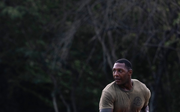 MRF-SEA Marines, Indonesian Korps Marinir, play ultimate frisbee
