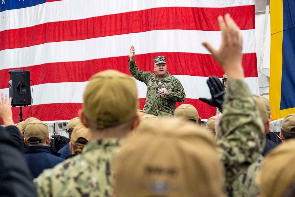 CNO and MCPON visit Republic of Korea