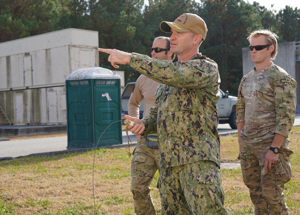 Explosive Ordnance Disposal Mobile Unit (EODMU) 12 conducts demonstration onboard Naval Weapons Station Yorktown