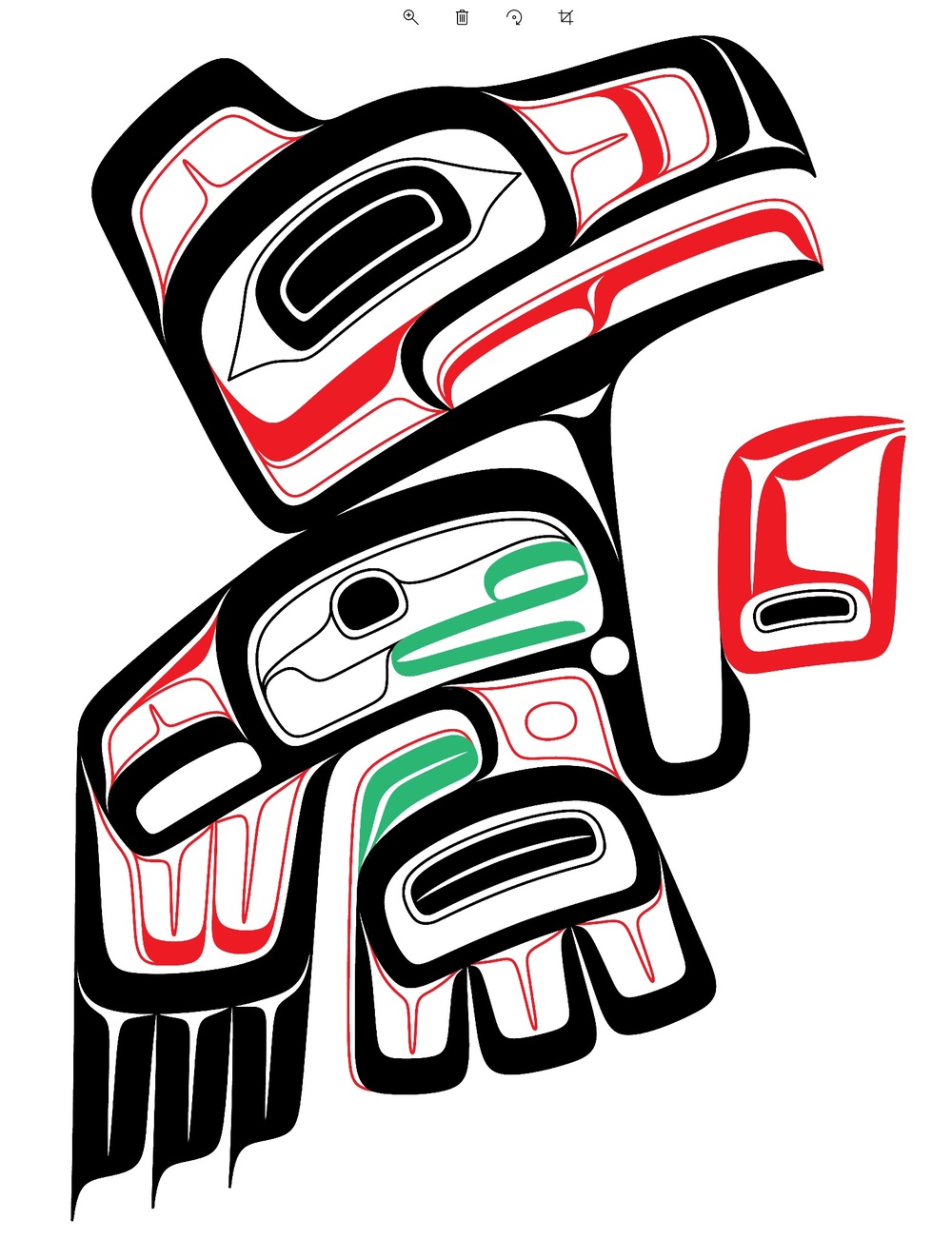 Tsimshian's Raven and Frog Clan