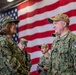 USS Ronald Reagan (CVN 76) hosts Chief of Naval Operations Adm. Lisa Franchetti and Master Chief Petty Officer of the Navy, James Honea, for Thanksgiving