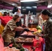 USS Ronald Reagan (CVN 76) hosts Chief of Naval Operations Adm. Lisa Franchetti and Master Chief Petty Officer of the Navy, James Honea, for Thanksgiving