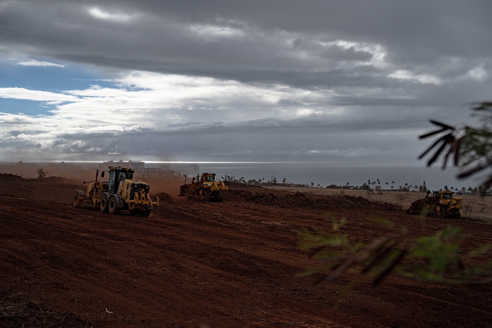 Corps of Engineers begins construction of temporary Lahaina school